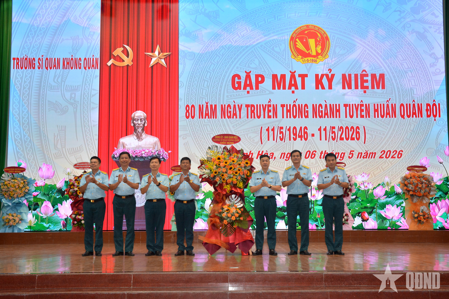 Trường Sĩ quan Không quân gặp mặt kỷ niệm 80 năm Ngày truyền thống ngành Tuyên huấn Quân đội